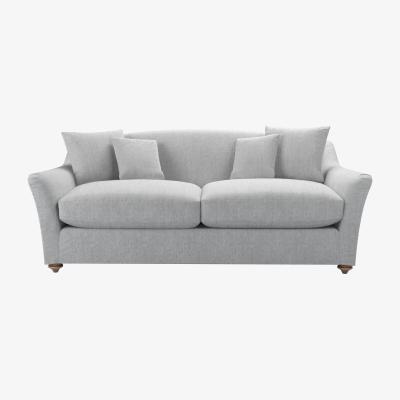 Sofa.com Rupert 3 Seat Sofa in Goodwin Grey Sandgate - sofa.com