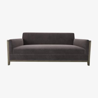 Sofa.com Chester 3 Seat Sofa in Shale Aquaclean Clever Velvet