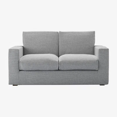 Sofa.com Stella 2.5 Seat Sofa (breaks down) in Frost Highland Tweed - sofa.com