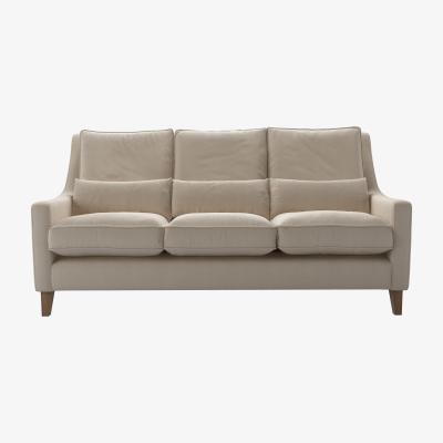 Sofa.com High Back Iggy 3 Seat Sofa in Elderflower Organic Smart Cotton