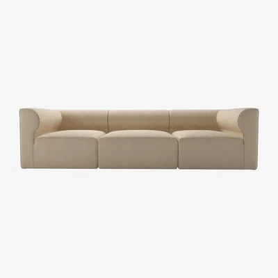 Sofa.com Cohen 3 Seat Sofa in Shearling Hygge Chunky Weave