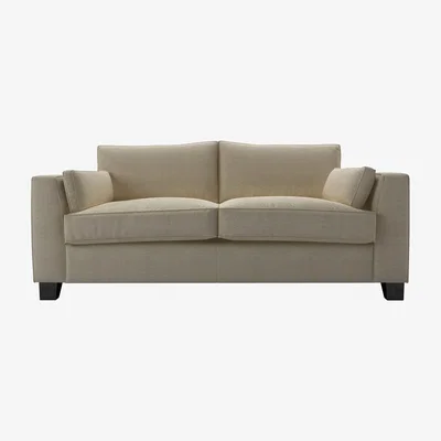 Sofa.com Bowie 3 Seat Sofa in Pampas Hygge Smart Linen
