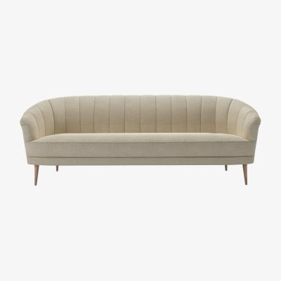 Sofa.com Harper 3 Seat Sofa in Pampas Hygge Smart Linen