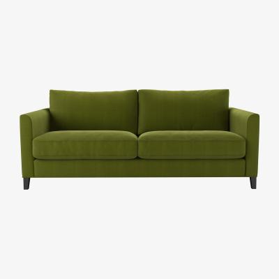 Sofa.com Izzy 3 Seat Sofa in Vine Leaf Organic Smart Cotton