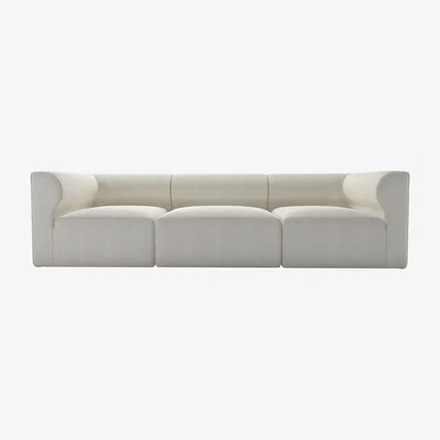 Sofa.com Cohen 3 Seat Sofa in Clay House Basket Weave