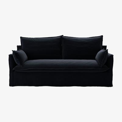 Sofa.com Isaac 3 Seat Sofa in Pitch Smart Cotton - sofa.com