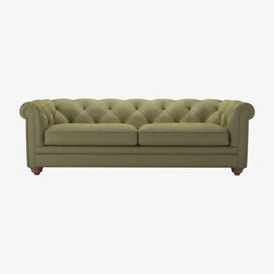 Sofa.com Patrick 3 Seat Sofabed in Lichen Heathland Weave - sofa.com