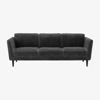 Sofa.com Holly 3 Seat Sofa in Raven Speckled Chenille