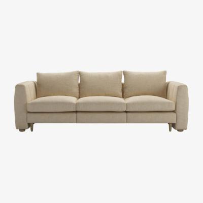 Sofa.com Tiffany Slim 3 Seat Sofa in Shearling Hygge Chunky Weave