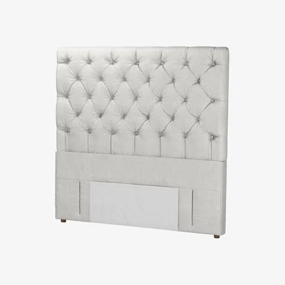 Sofa.com Standalone Rosalie 130cm Double Headboard in Shell Heathland Weave - sofa.com