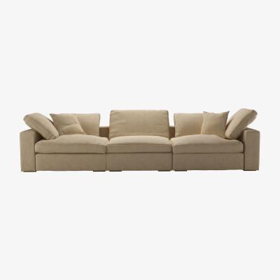 Sofa.com Long Island 3 Seat Sofa in Nordic Pine Hygge Chunky Weave