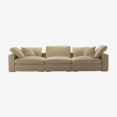 Sofa.com Long Island 3 Seat Sofa in Nordic Pine Hygge Chunky Weave