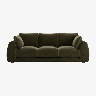 Sofa.com Carmel 3 Seat Sofa in Juniper Aquaclean Clever Chenille