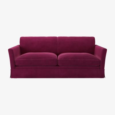 Sofa.com Otto 3 Seat Sofa in Persian Rose Smart Velvet