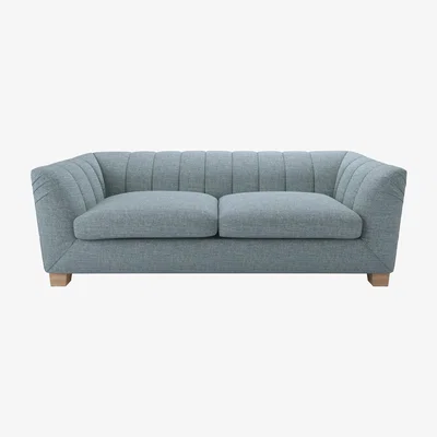 Sofa.com Albie 3 Seat Sofa in Hydrangea Highland Tweed - sofa.com