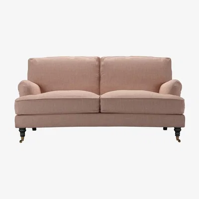 Sofa.com Bluebell 2.5 Seat Sofa in Blush Pure Belgian Linen - sofa.com