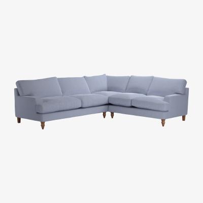 Sofa.com Isla Asym. Crn: LHF 2.5 Seat w RHF 2 Seat in Uniform House Basket Weave - sofa.com