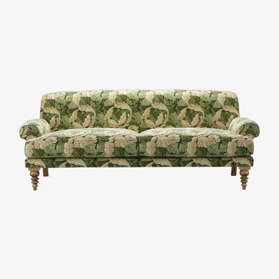 Sofa.com Saturday 3 Seat Sofa (breaks down) in Acanthus Velvet Nettle