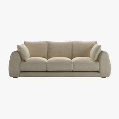 Sofa.com Carmel 3 Seat Sofa in Pampas Hygge Smart Linen