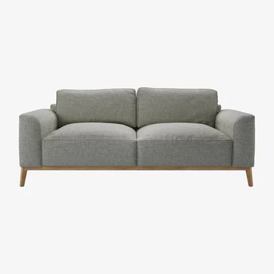Sofa.com Freddie 3 Seat Sofa in Grey Marl Highland Tweed - sofa.com