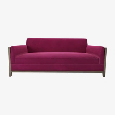 Sofa.com Chester 3 Seat Sofa in Persian Rose Smart Velvet