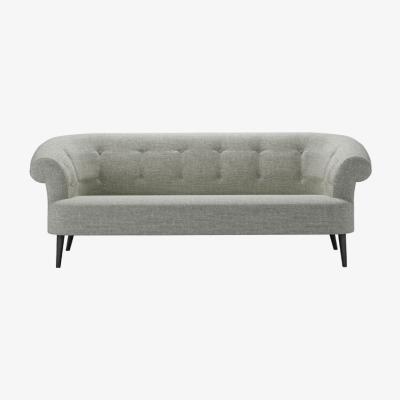 Sofa.com Zeppelin 3 Seat Sofa in Grey Marl Highland Tweed - sofa.com