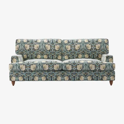 Sofa.com Isla 3 Seat Sofa Bed in Pimpernel Velvet Indigo