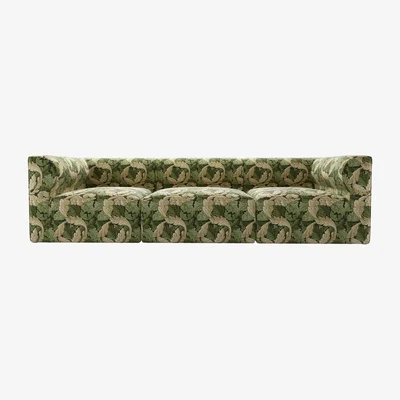 Sofa.com Cohen 3 Seat Sofa in Acanthus Velvet Nettle