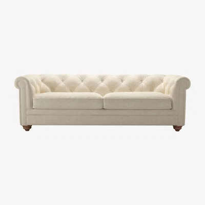 Sofa.com Patrick 3 Seat Sofa in Chantilly Aquaclean Clever Chenille