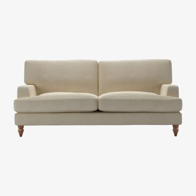 Sofa.com Isla 3 Seat Sofa in Pampas Hygge Smart Linen