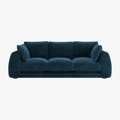 Sofa.com Carmel 3 Seat Sofa in Mineral Mist Speckled Chenille