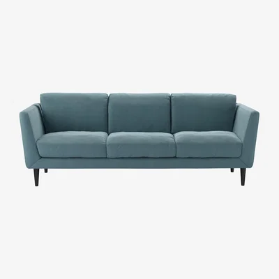 Sofa.com Holly 3 Seat Sofa in Tide Organic Smart Cotton