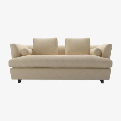 Sofa.com Larsen 3 Seat Sofabed in Shearling Hygge Chunky Weave