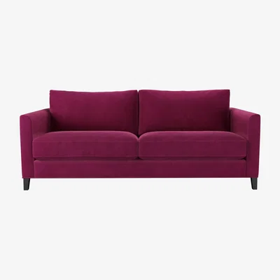Sofa.com Izzy 3 Seat Sofa (breaks down) in Persian Rose Smart Velvet