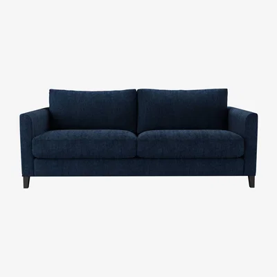 Sofa.com Nearly New Izzy 3 Seat Sofa in Channel Blue Sandgate - sofa.com