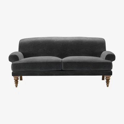 Sofa.com Saturday 2.5 Seat Sofa (breaks down) in Armour Smart Velvet - sofa.com