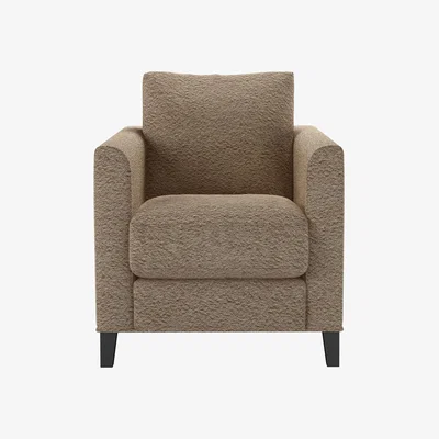 Sofa.com Izzy Armchair in Champagne Luxe Boucle - sofa.com