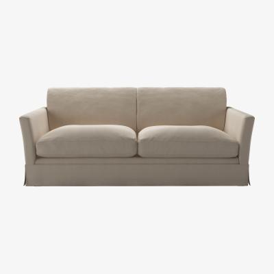 Sofa.com Otto 3 Seat Sofa in Elderflower Organic Smart Cotton