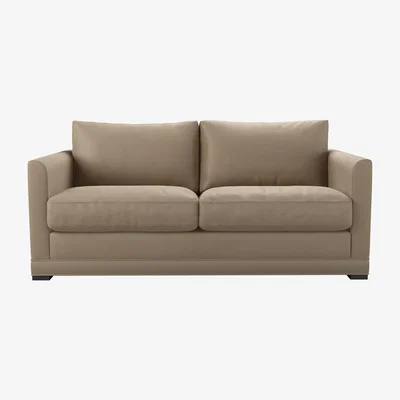 Sofa.com Aissa 2.5 Seat Sofa (breaks down) in Coconut Soft Leather - sofa.com