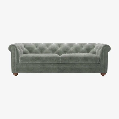 Sofa.com Patrick 3 Seat Sofa Bed in Moonstone Speckled Chenille