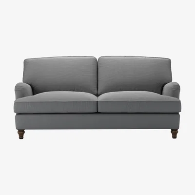 Sofa.com Bluebell 3 Seat Sofa Bed in Shadow Brushed Linen Cotton - sofa.com