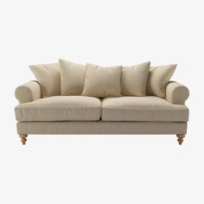 Sofa.com Teddy 3 Seat Sofa in Shearling Hygge Chunky Weave