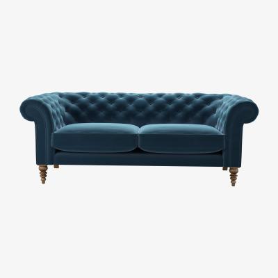 Sofa.com Perfectly Pristine Oscar 3 Seat Sofa in Seaweed Smart Cotton - sofa.com