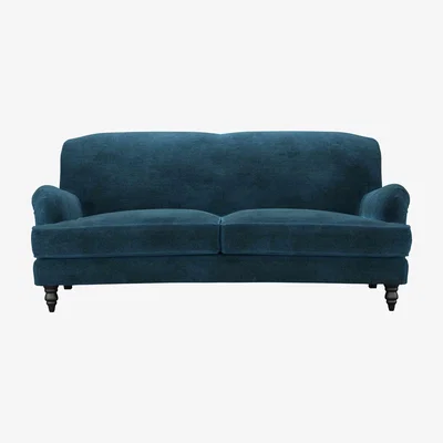 Sofa.com Snowdrop 3 Seat Sofa in Mineral Mist Speckled Chenille