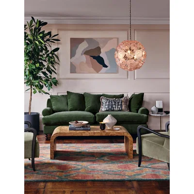 Soho Home Audrey 3-Seater Sofa, Velvet Forest