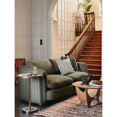 Soho Home Vivienne Modular Sofa, 3 Seater, Linen Loden, UK