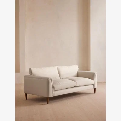 Soho Home Reya Three Seater Sofa, Linen, Bisque