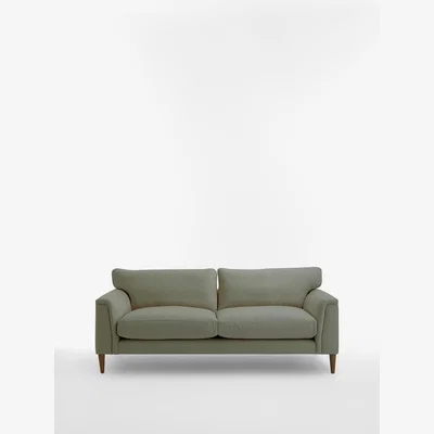 Soho Home Reya Sofa 3 Seater Linen, Loden