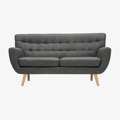 Teddy Beau Birlea Loft 3 Seater Sofa Grey