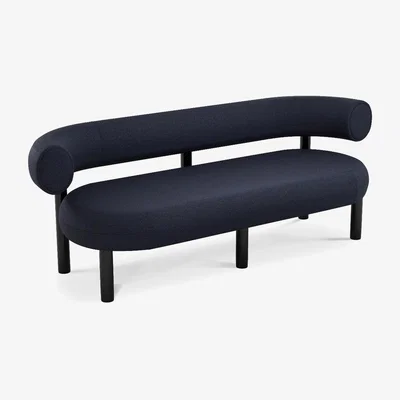 Tom Dixon Tom Dixon - Fat 3 Seater Sofa Micro Boucle 0505